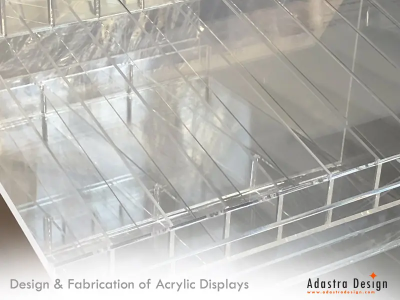 Our Work - POS acrylic - Adastra Design Singapore